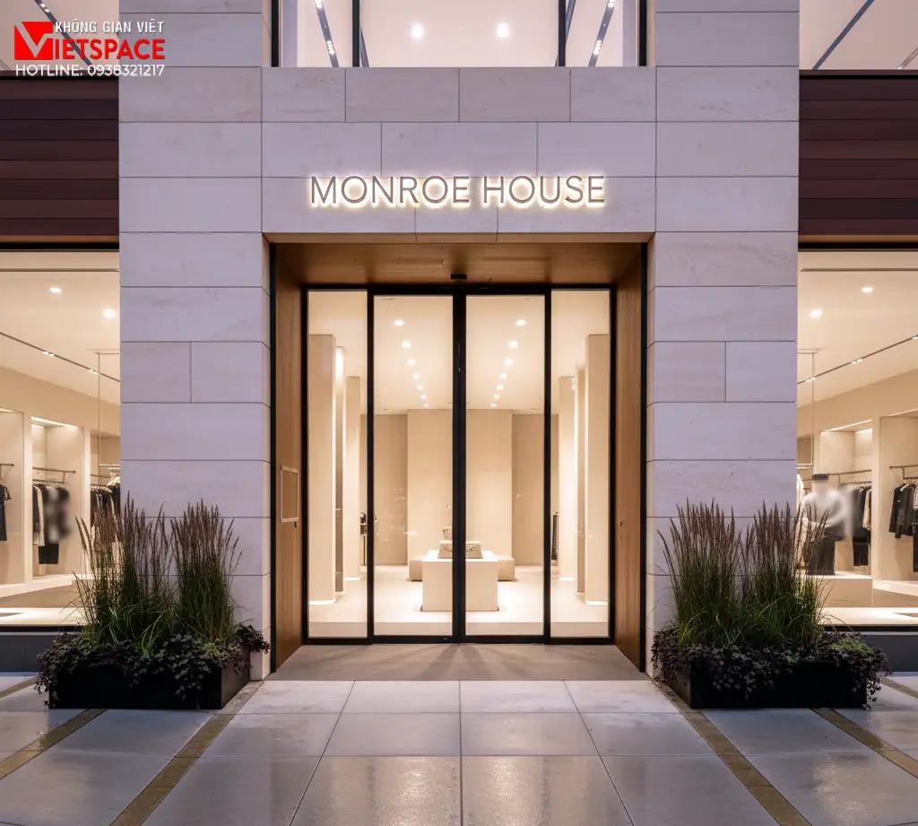 thiết kế cửa hàng thời trang monroe house _13