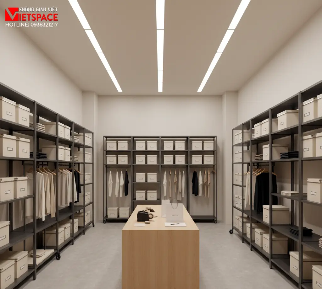 thiết kế cửa hàng thời trang seora _4