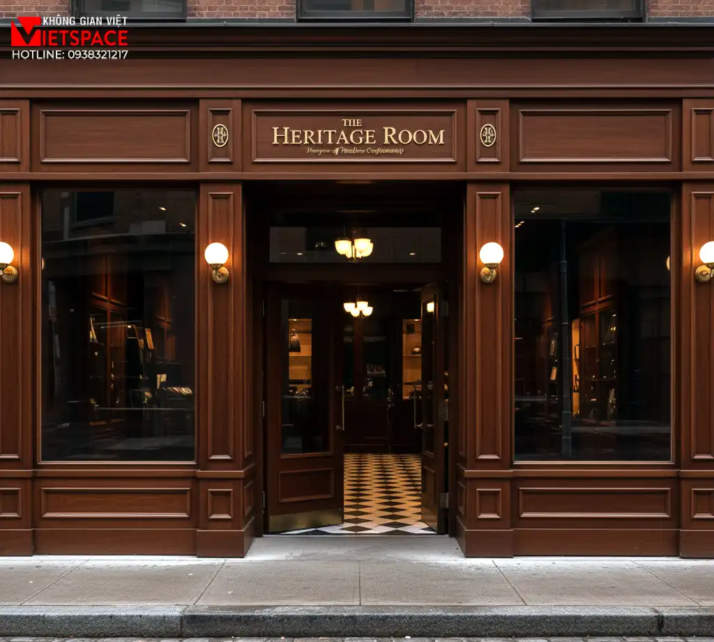 thiết kế cửa hàng thời trang the heritage room _11