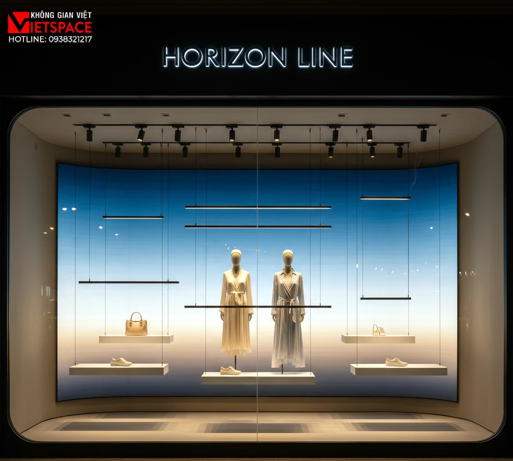 thiết kế cửa hàng thời trang horizon line _9