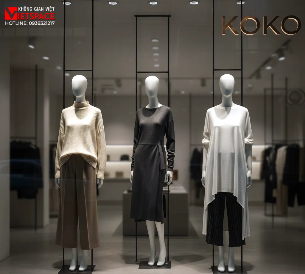 thiết kế cửa hàng thời trang koko _7