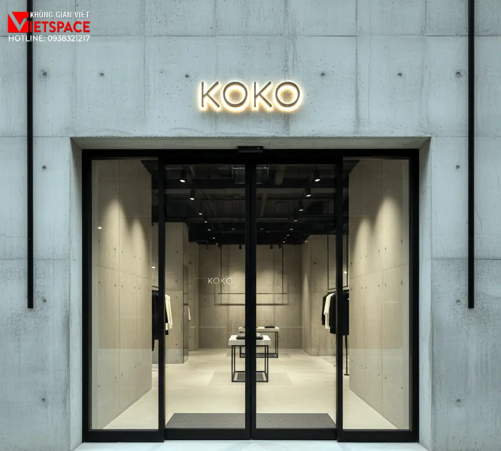 thiết kế cửa hàng thời trang koko _14