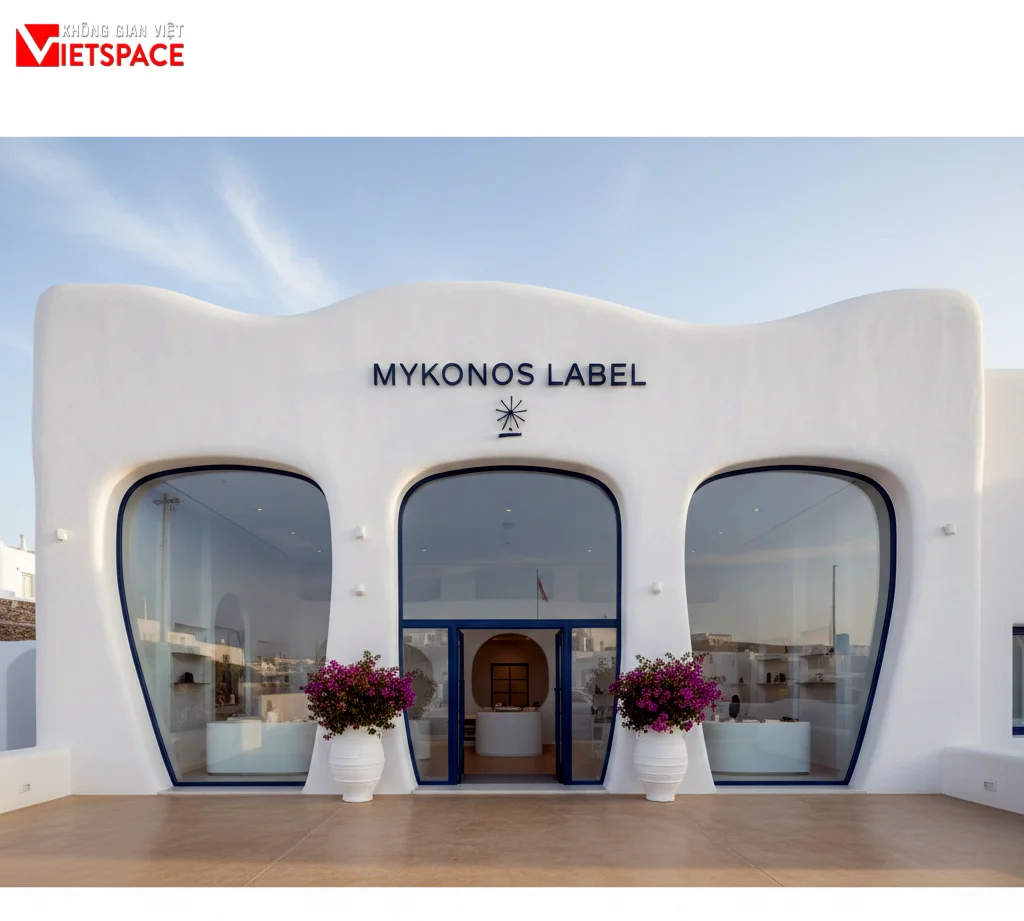 thiết kế cửa hàng thời trang mykonos label _14