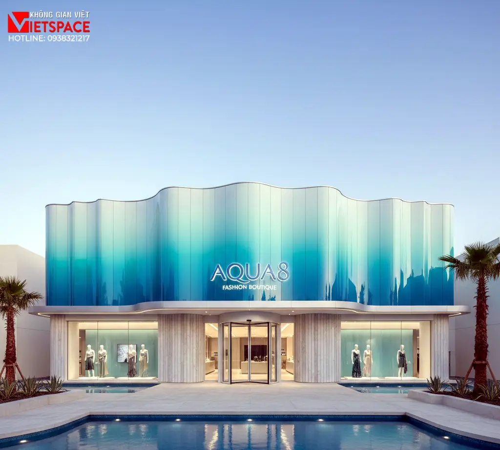 thiết kế cửa hàng thời trang aqua8 _1