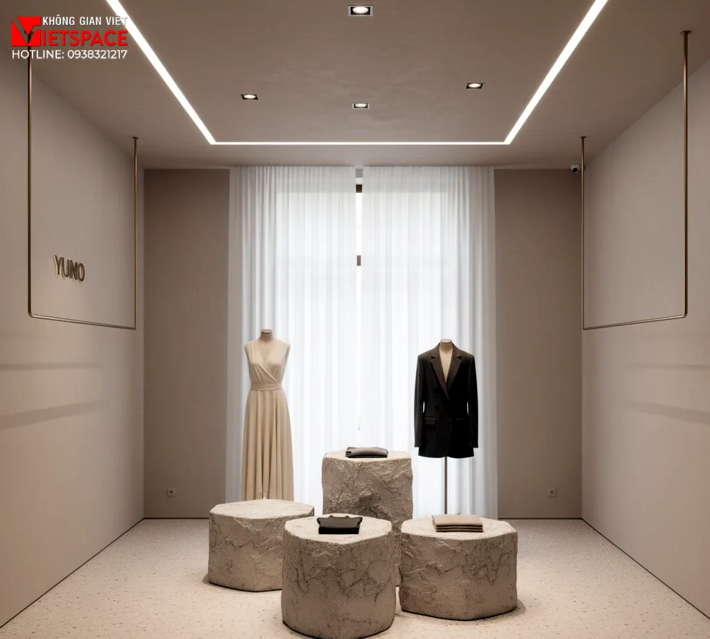 thiết kế cửa hàng thời trang yuno _9