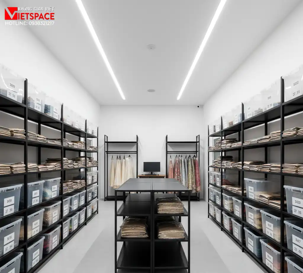 thiết kế cửa hàng thời trang nayra wear _6