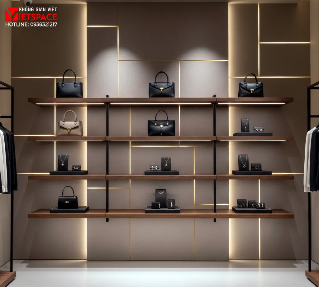 thiết kế cửa hàng thời trang arden mode _3