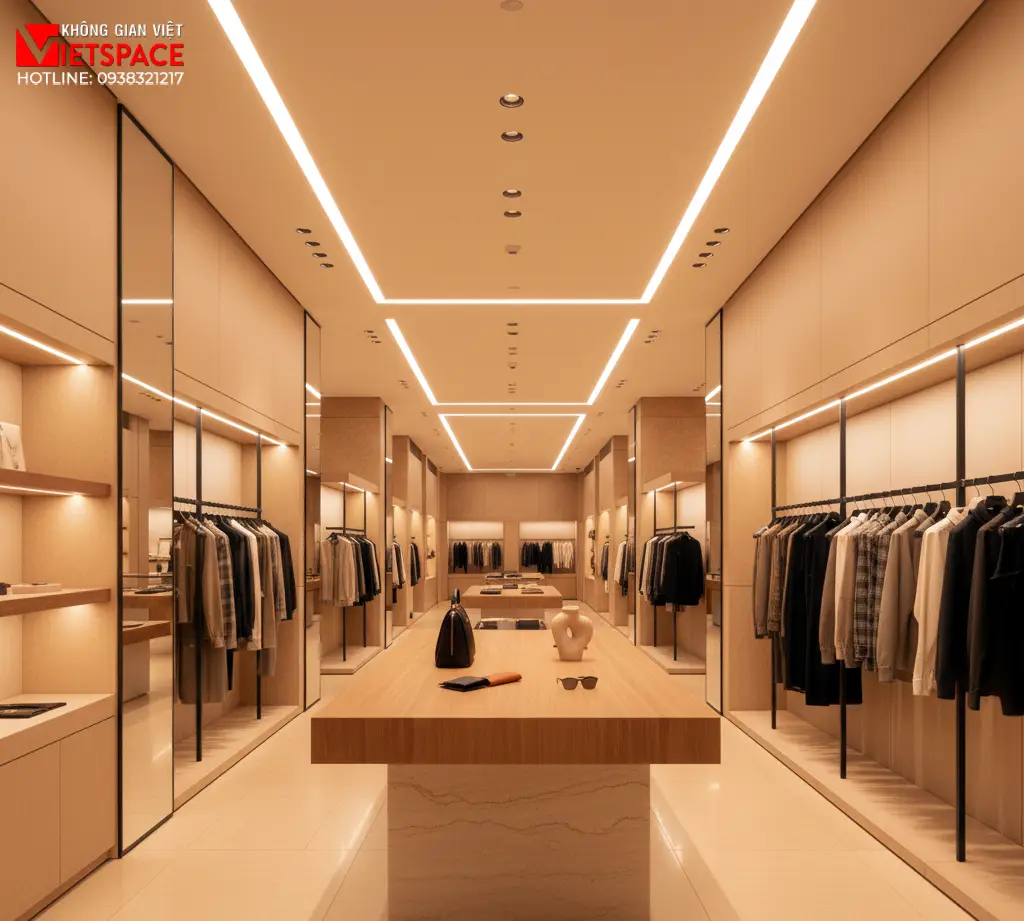 thiết kế cửa hàng thời trang harper & co _7