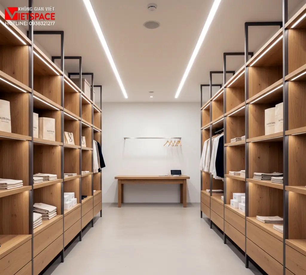 thiết kế cửa hàng thời trang aurora atelier _4