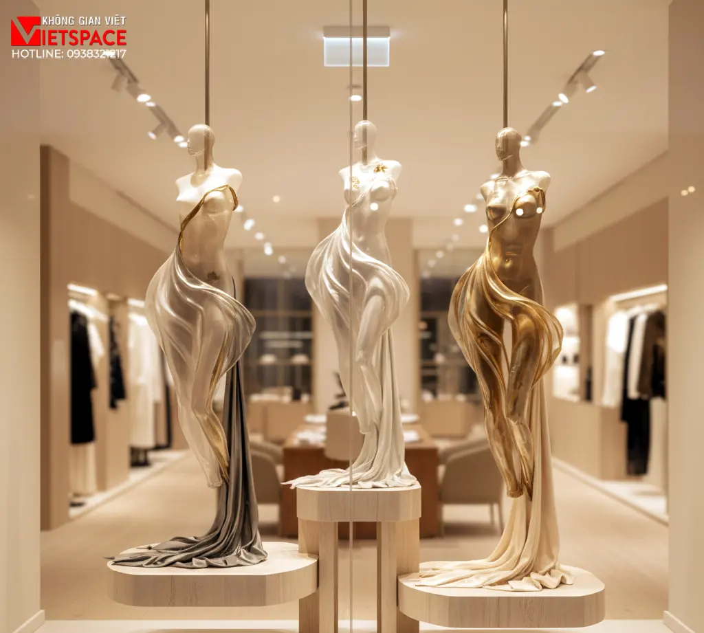 thiết kế cửa hàng thời trang aurora atelier _8