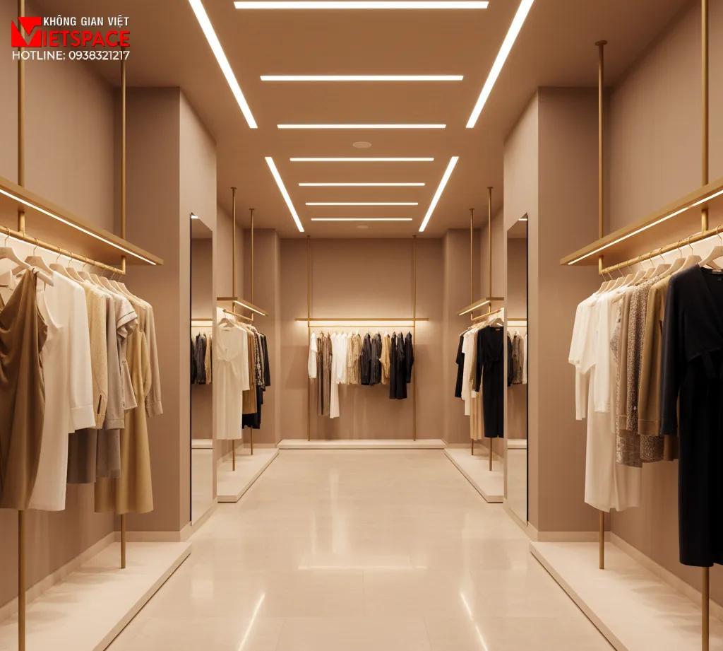 thiết kế cửa hàng thời trang aurora atelier _12