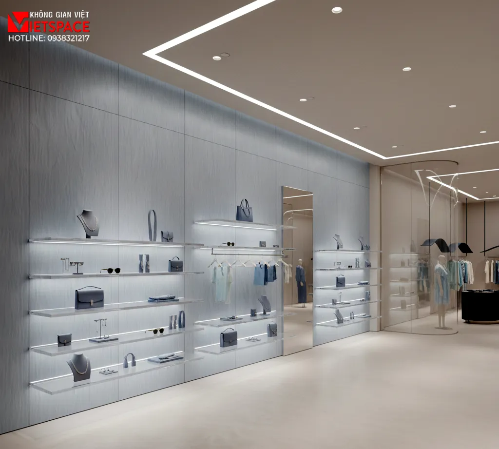 thiết kế cửa hàng thời trang blue tide _3