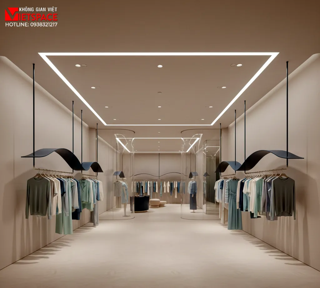 thiết kế cửa hàng thời trang blue tide _10