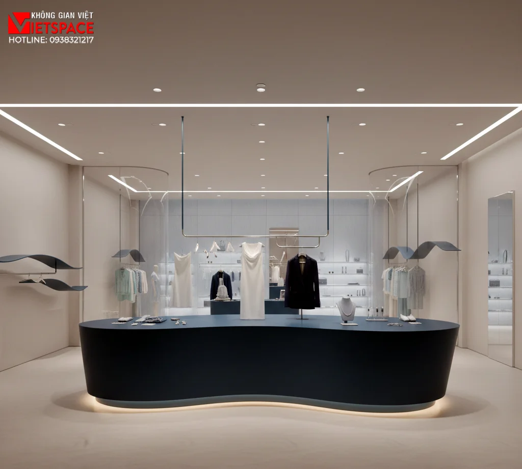 thiết kế cửa hàng thời trang blue tide _13