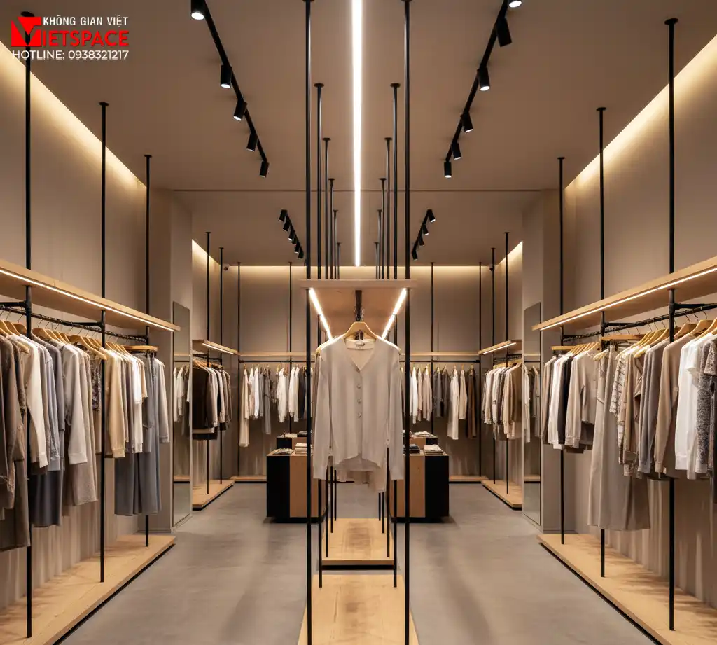 thiết kế cửa hàng thời trang the westline _12