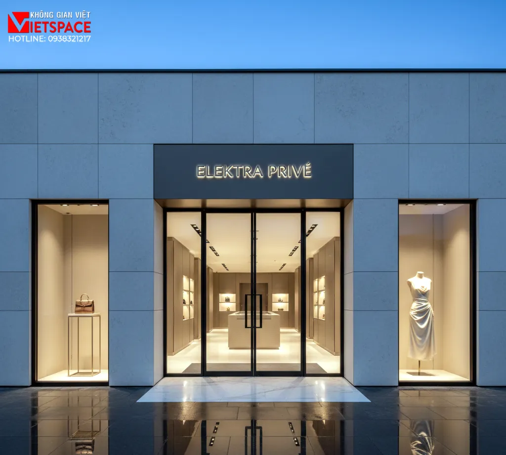 thiết kế cửa hàng thời trang elektra privé _13