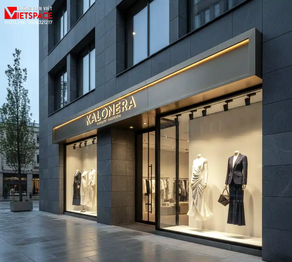 thiết kế cửa hàng thời trang kalonera _2
