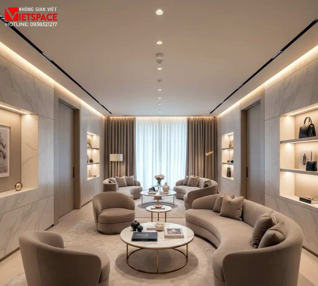 thiết kế cửa hàng thời trang lysandra collection _14