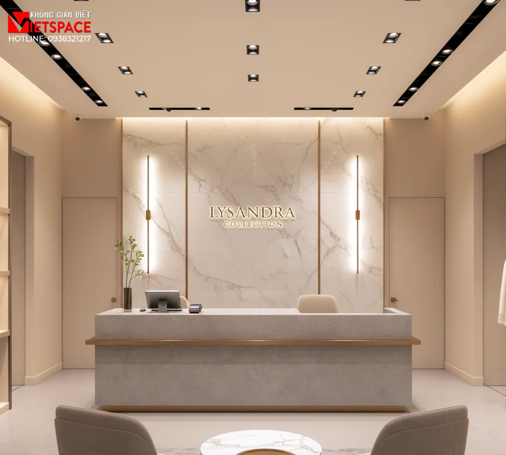 thiết kế cửa hàng thời trang lysandra collection _7