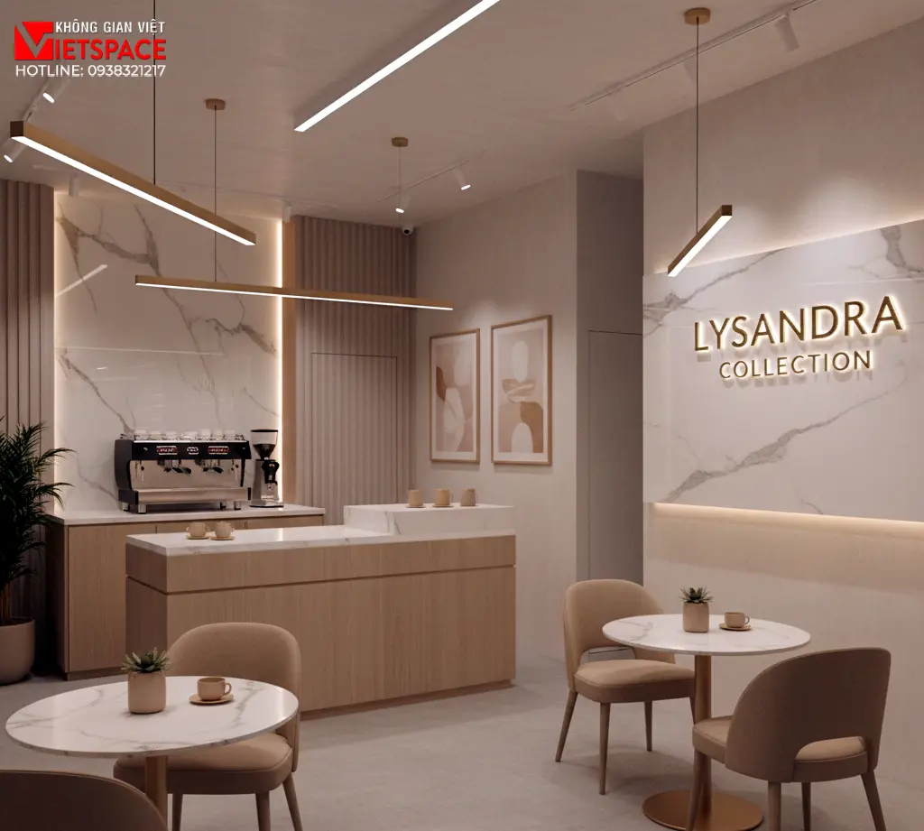 thiết kế cửa hàng thời trang lysandra collection _11