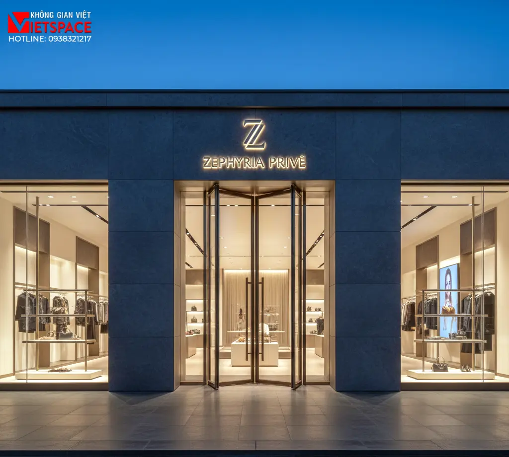 thiết kế cửa hàng thời trang zephyria privé _15