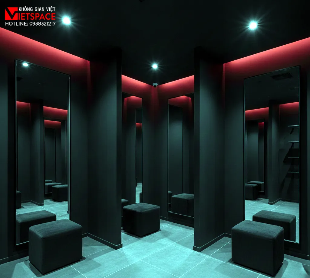 thiết kế cửa hàng thời trang ignite black _8