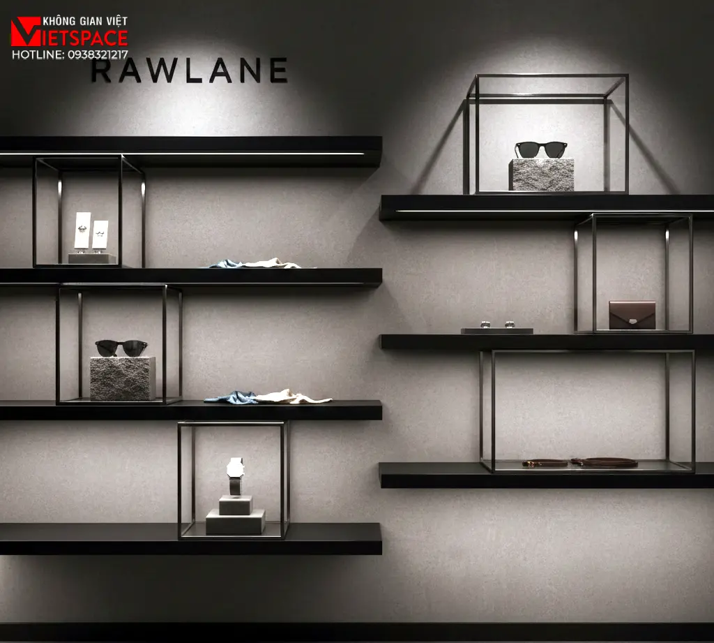 thiết kế cửa hàng thời trang rawlane _3