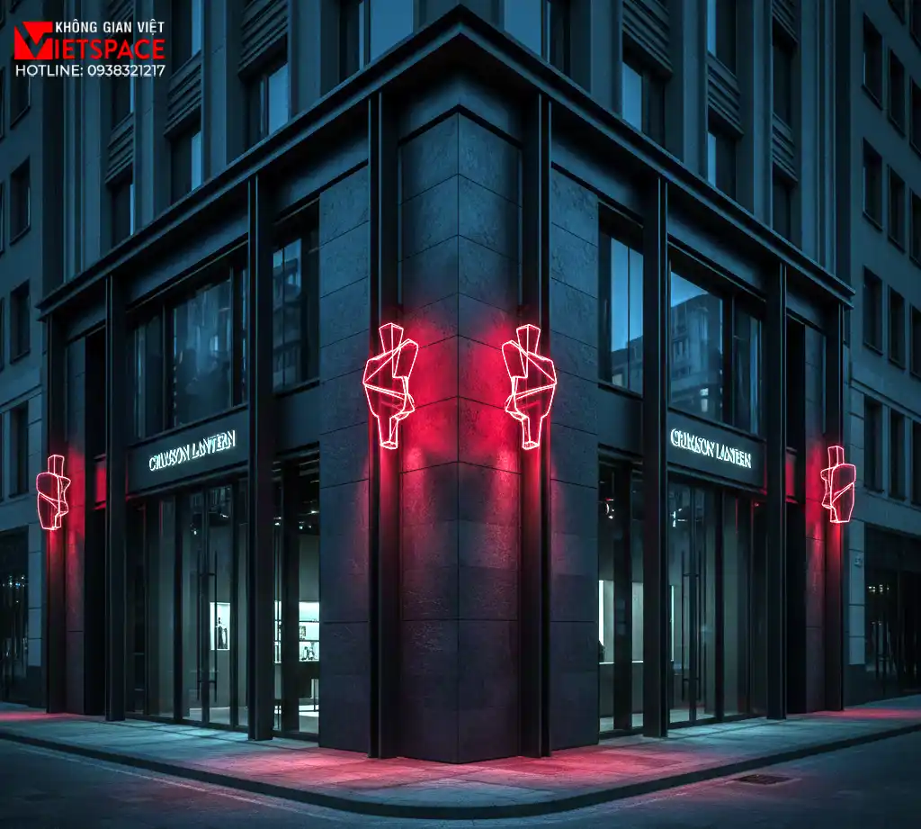 thiết kế cửa hàng thời trang red lantern _1