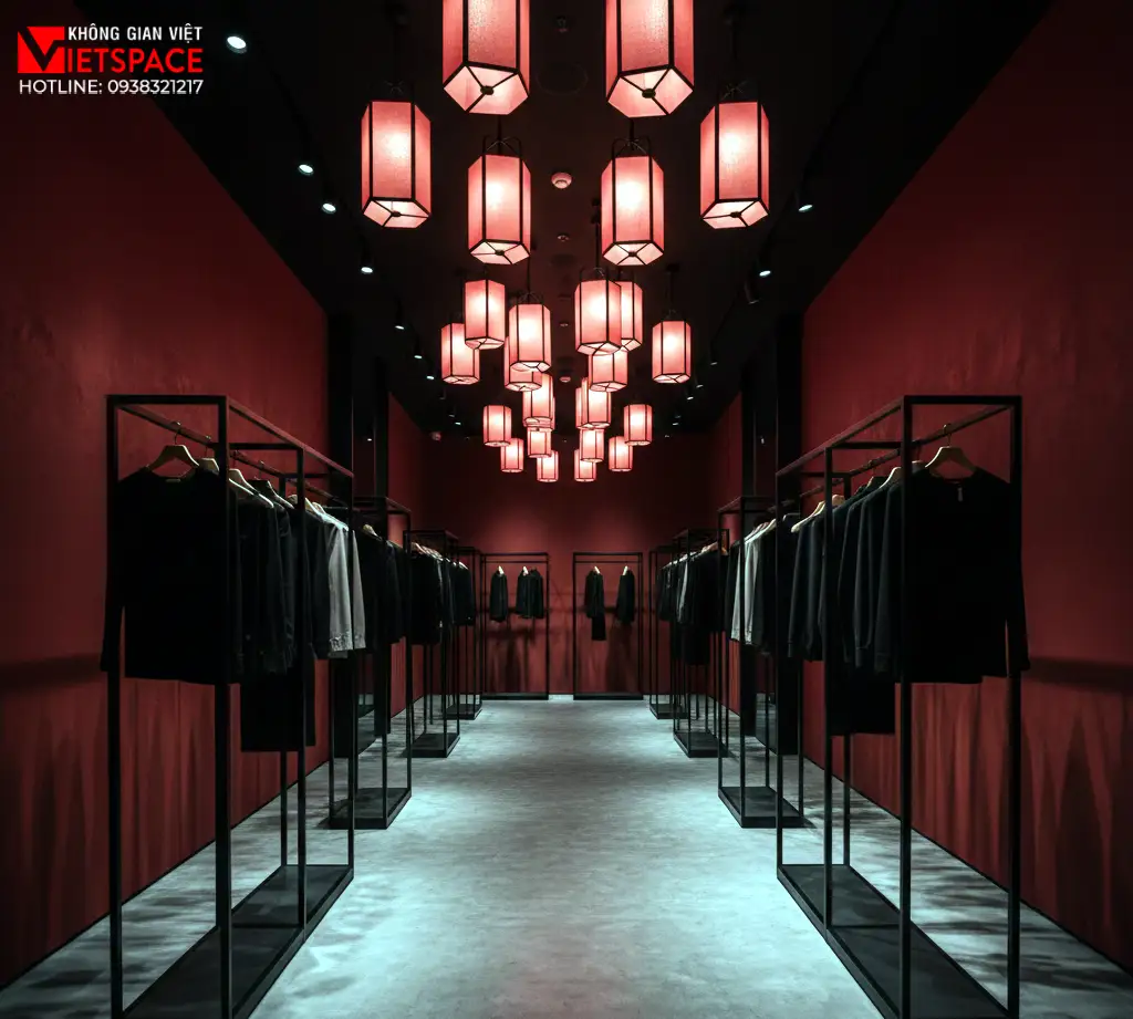 thiết kế cửa hàng thời trang red lantern _8