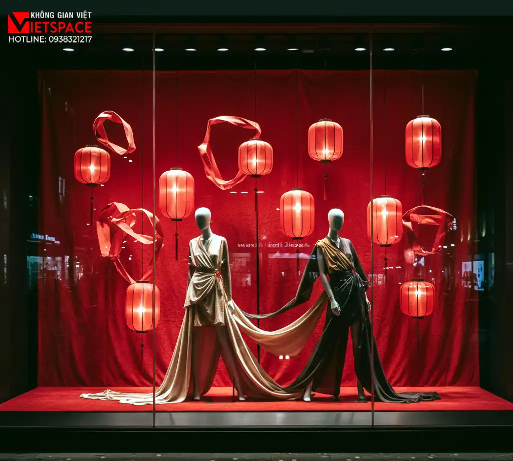 thiết kế cửa hàng thời trang red lantern _10