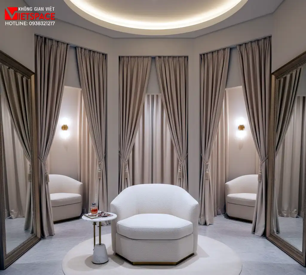 thiết kế cửa hàng thời trang maison be chic _12
