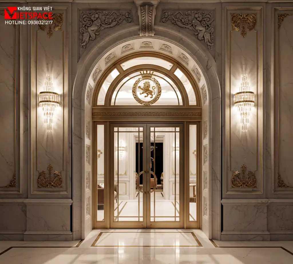 thiết kế cửa hàng thời trang royal couture house _12