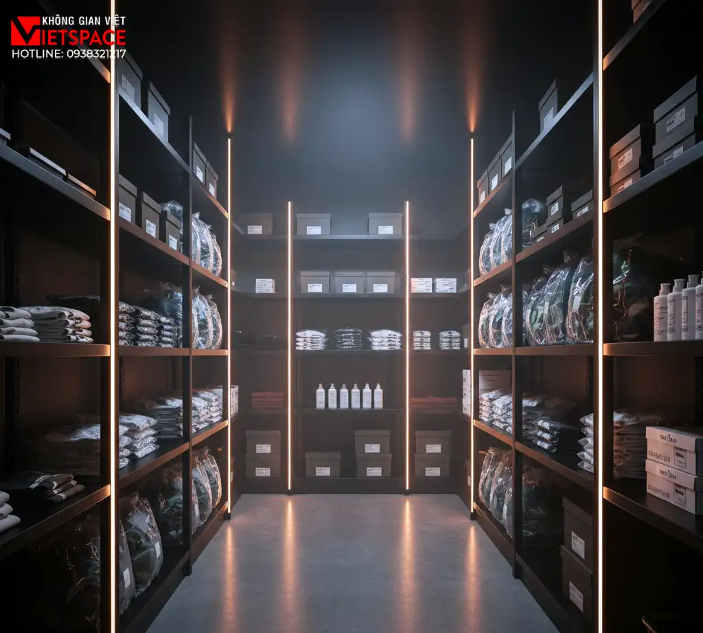 thiết kế cửa hàng thời trang black & blaze _4