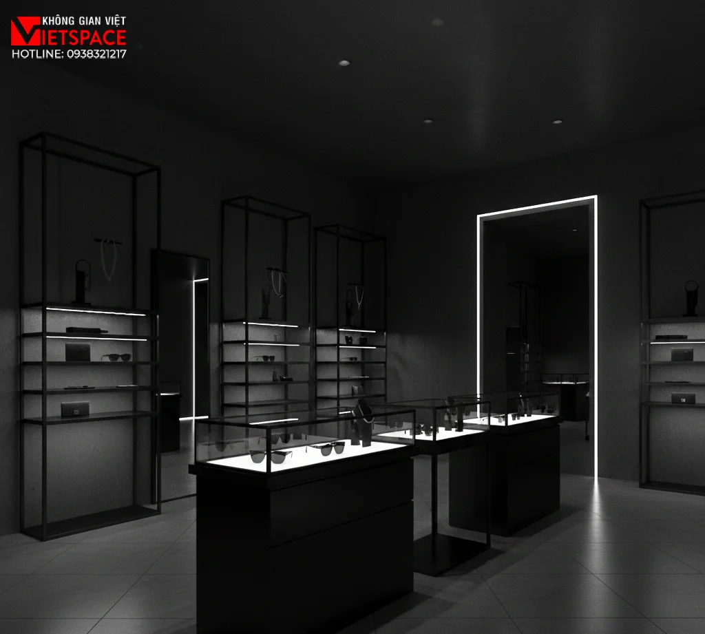 thiết kế cửa hàng thời trang blackshift _3