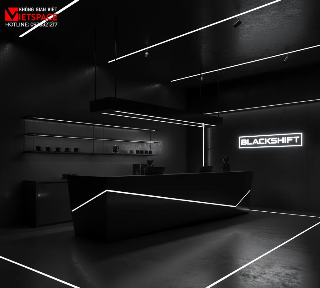 thiết kế cửa hàng thời trang blackshift _12