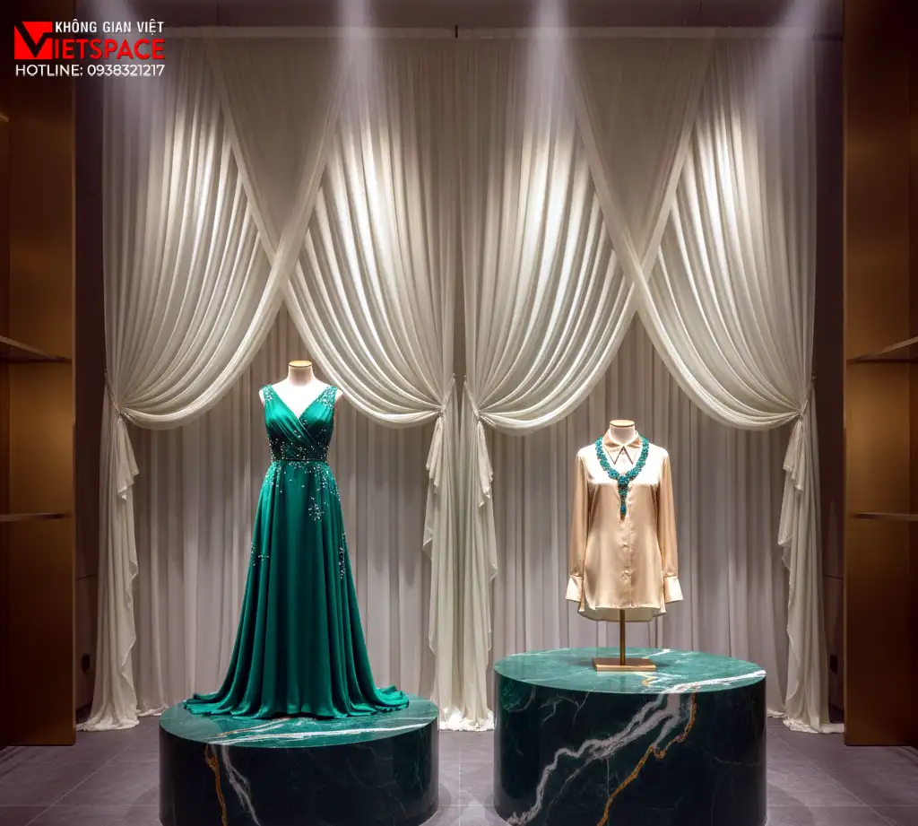 thiết kế cửa hàng thời trang jade & silk _7