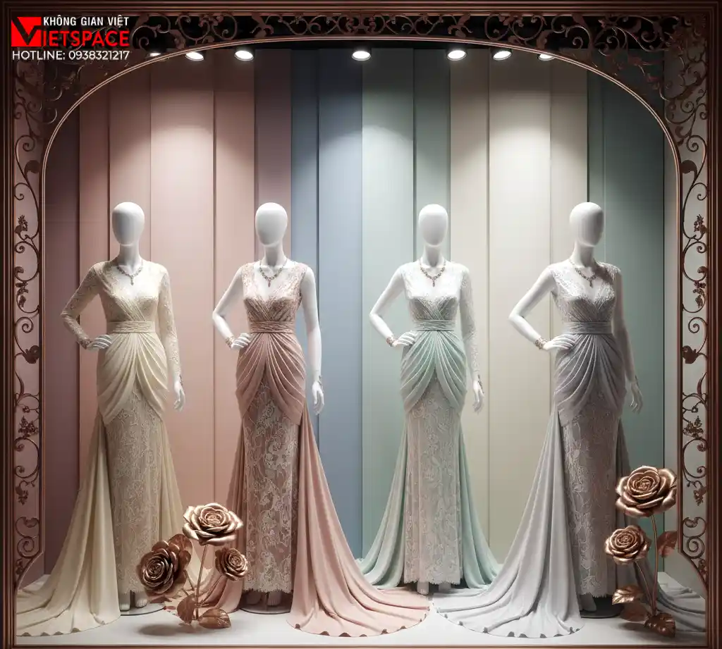 thiết kế cửa hàng thời trang pretty luxe atelier _9