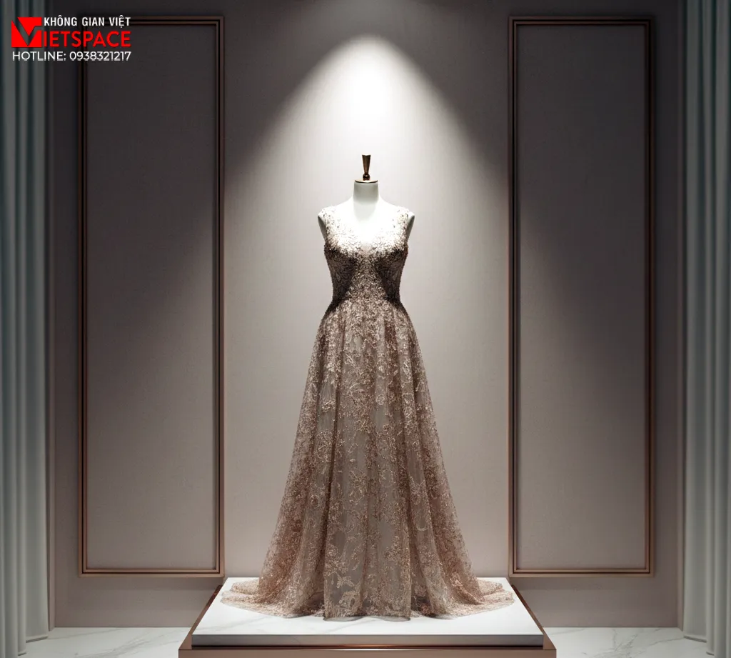 thiết kế cửa hàng thời trang pretty luxe atelier _10