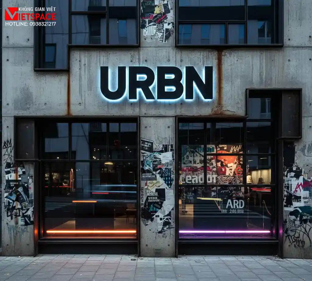 thiết kế cửa hàng thời trang urbn _2