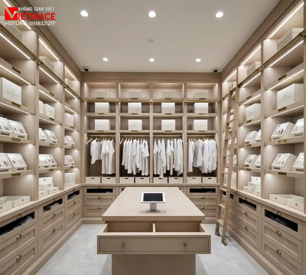 thiết kế cửa hàng thời trang duchess darling _4