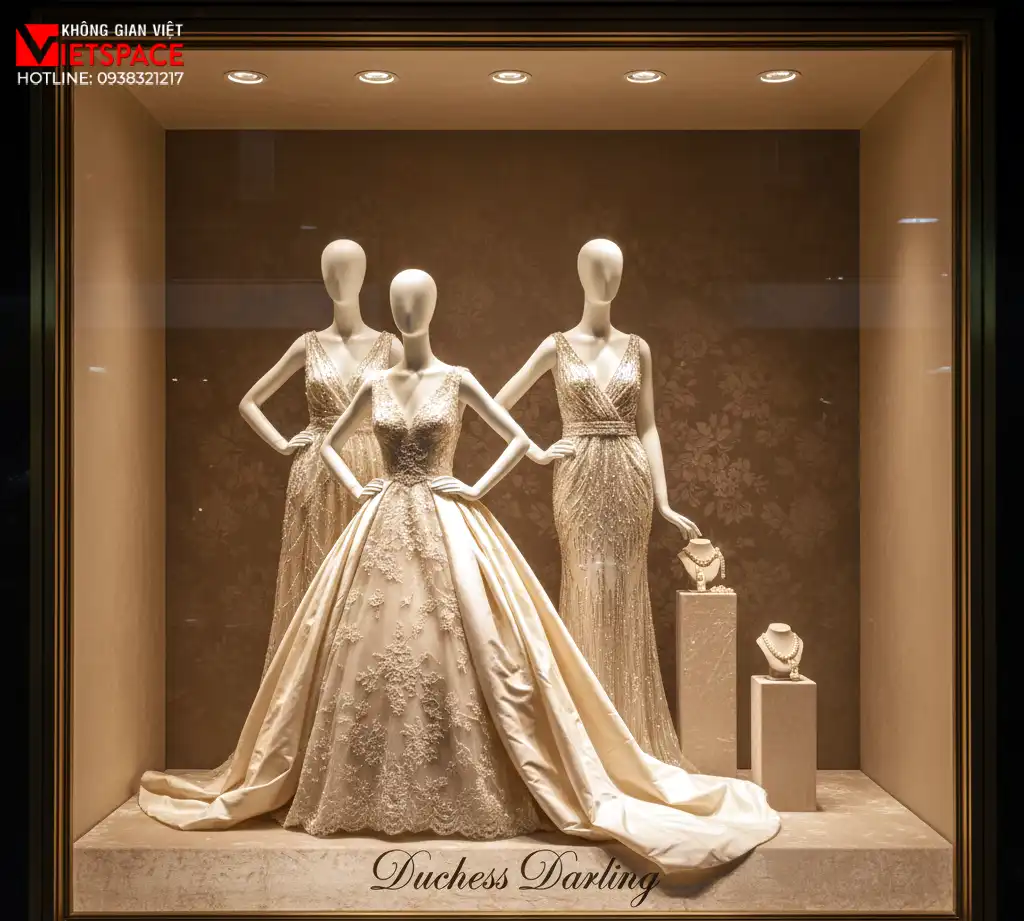 thiết kế cửa hàng thời trang duchess darling _9