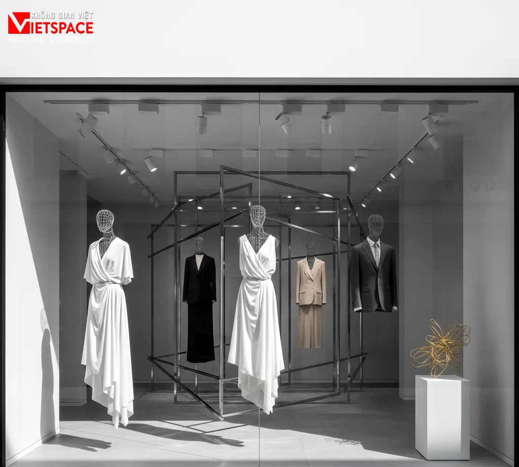 thiết kế cửa hàng thời trang linea _8