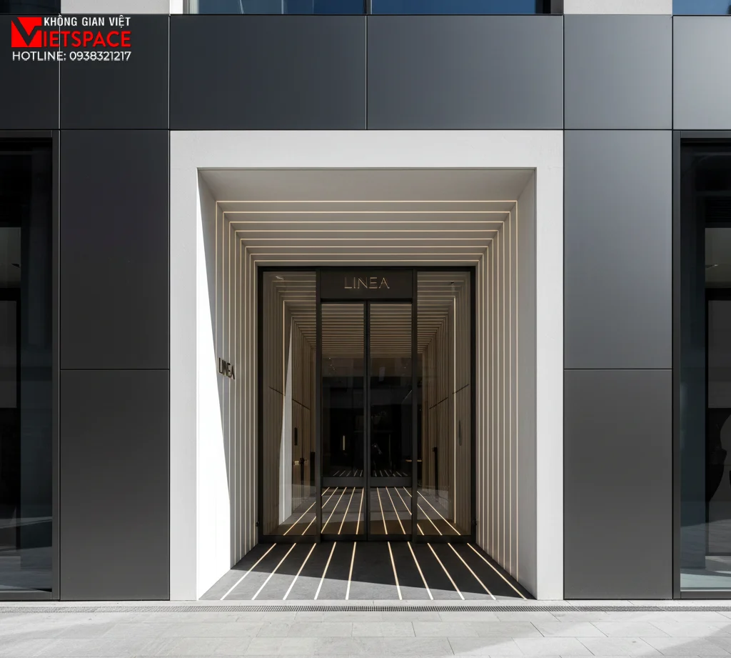 thiết kế cửa hàng thời trang linea _13