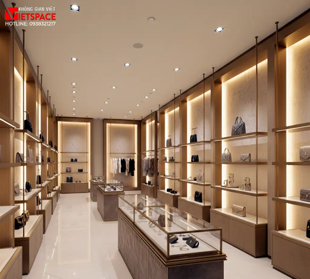 thiết kế cửa hàng thời trang majesty fashion hall _3