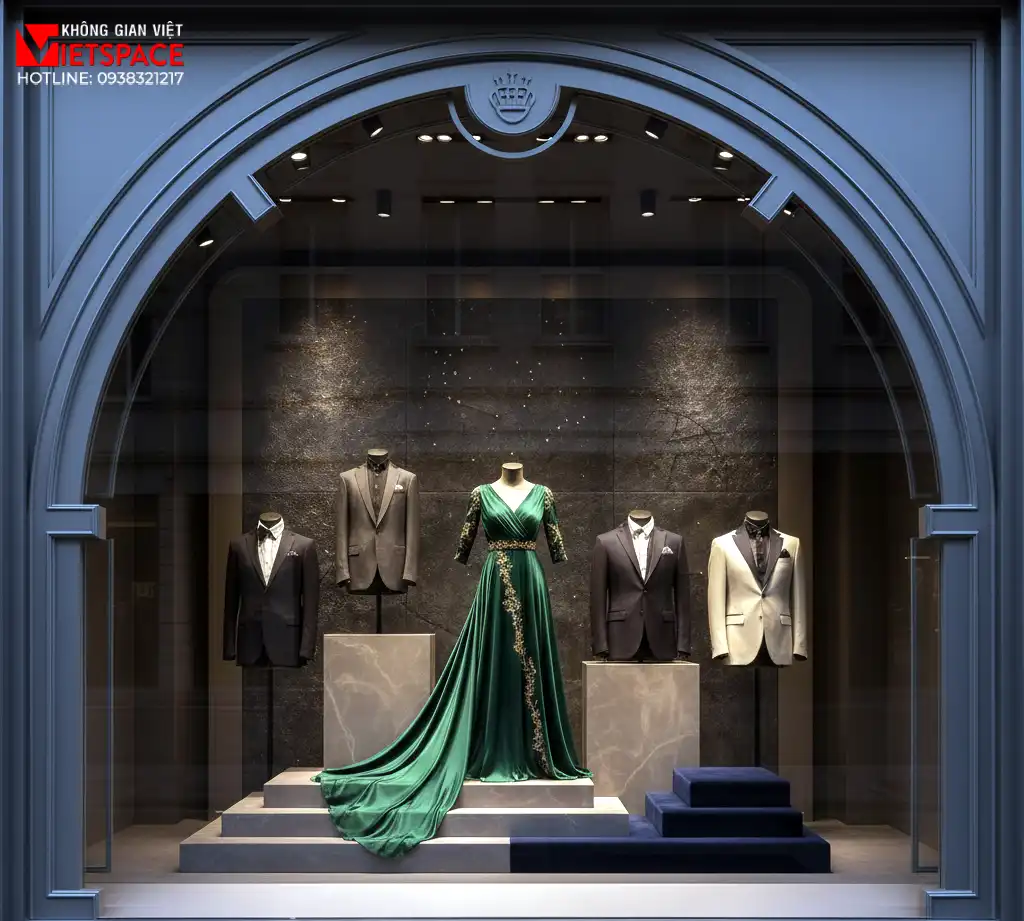 thiết kế cửa hàng thời trang royal urban _10