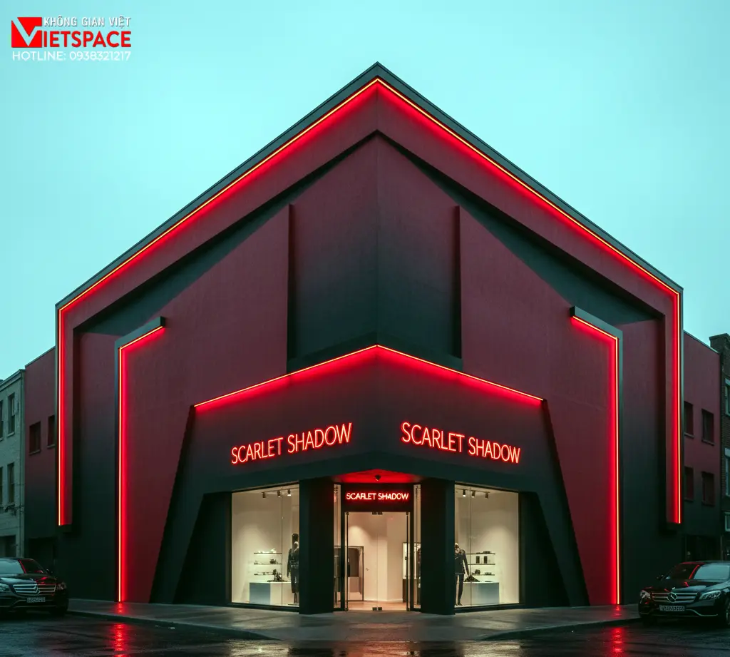 thiết kế cửa hàng thời trang scarlet shadow _1