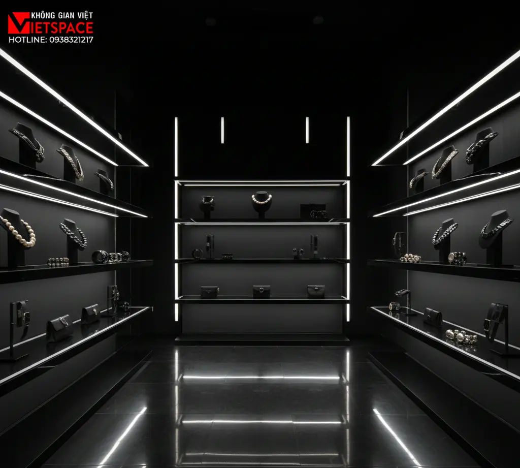 thiết kế cửa hàng thời trang darklight couture _3