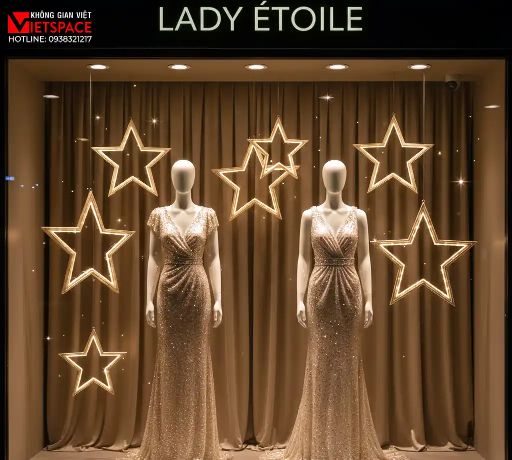 thiết kế cửa hàng thời trang lady étoile _10