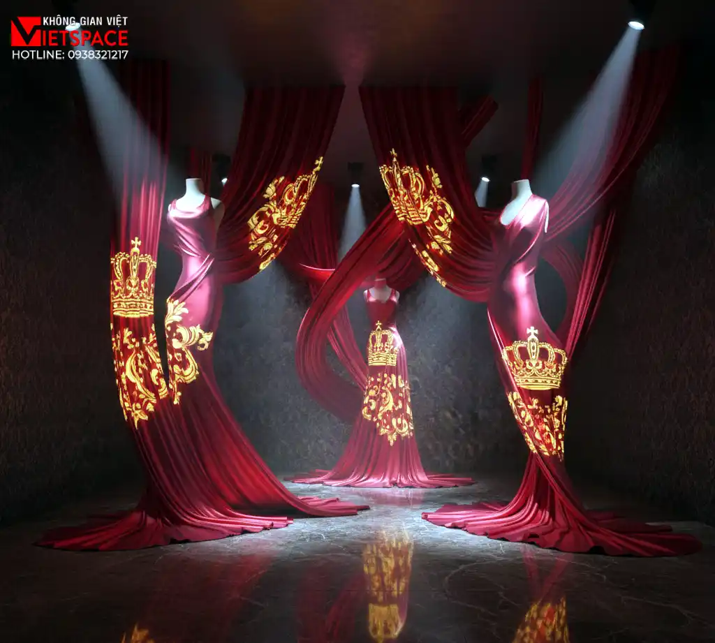 thiết kế cửa hàng thời trang l’empress couture _5