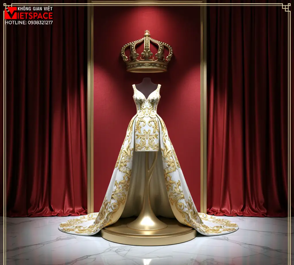 thiết kế cửa hàng thời trang l’empress couture _8